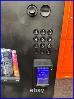 Snack & Drink Vending Machine with Coin, Bill Acceptor Credit Card PHONE Reader