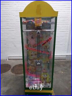 Spongebob gumball coin operated vending machine