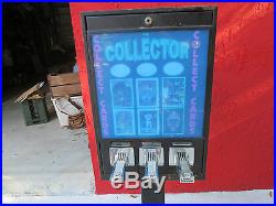 THE COLLECTOR VINTAGE Sport Cards COIN Vending Machine ESD 25 CENT