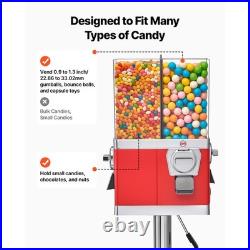 Uimoso Four-Compartment Candy Dispenser with Stand for Convenient Distribution