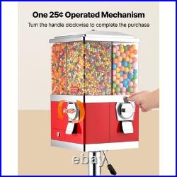 Uimoso Four-Compartment Candy Dispenser with Stand for Convenient Distribution