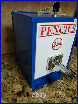 Used Coin Operated Pencil Vending Machine - Made in USA