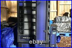 VENDING EDINA Coins MACHINE Refrigerated Double Doors for Drinks ad Snacks