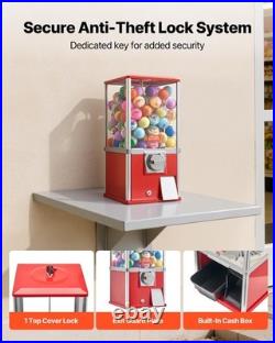VEVOR Gumball Machine 21 inch Height 25-Cent Candy Vending Machine Dispenser VEVOR Gumball Machine 21 inch Height 25-Cent Candy Vending Machine Dispenser