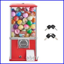 VEVOR Gumball Machine 21 inch Height 25-Cent Candy Vending Machine Dispenser