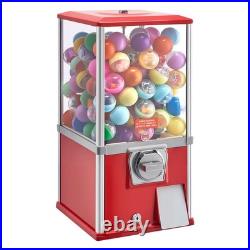 VEVOR Gumball Machine 21 inch Height 25-Cent Candy Vending Machine Dispenser