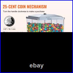 VEVOR Gumball Machine with Stand Vending Coin Bank Vintage Candy Dispenser Bule