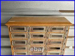 VTG 30s 40s Coin Opperated Every Ready Lunch Counter Wood Vending Machine