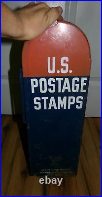 VTG L. Steiner Stampak Inter-American Stamp Vending Machine Coin Operated Rare