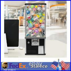 Vending Coin Bank Machine Vintage Candy Dispenser Gumball Machine Black