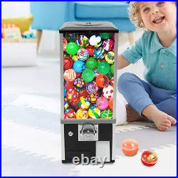 Vending Coin Bank Machine Vintage Candy Dispenser Gumball Machine Black