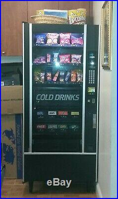 Vending Machine, Soda & Snacks, Used, Good Condition, $1 Bill and Coin Changer