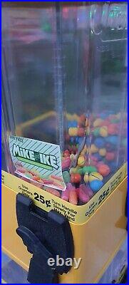 Vending multiple dispensary hard candy coin machine gums jellys m&ms Mike