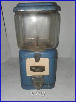 Vintage 14 Oak MFG. Co. Acorn Candy Dispenser Coin Operated