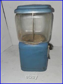 Vintage 14 Oak MFG. Co. Acorn Candy Dispenser Coin Operated