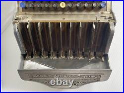 Vintage 1916 Brandt Automatic Cashier Machine Griffon Sides (Works)