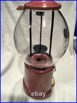 Vintage 1925 Advance Coin Op Big Mouth Penny Bulk Vending Candy Gumball Machine
