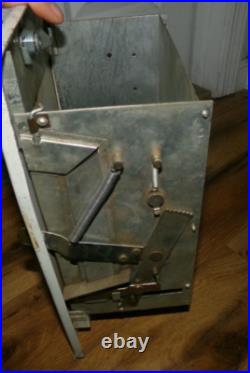 Vintage 1940s Reliance Pencil Dispenser 5 Cent Coin Operated Vending Machine