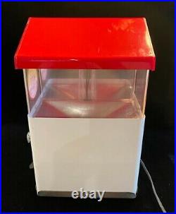 Vintage 1950's Little Nut Hut Vending Machine (non coin-op) Dispenses Warm Nuts