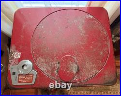 Vintage 1950's Vendo Model A23E Coca Cola coin operated Vending Machine, Spin Top