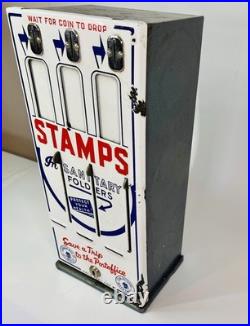 Vintage 1950S Shipment Vending Machine Coin Op Countertop Post Office Display
