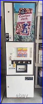 Vintage 1960's Original Cracker Jack Vending Coin Op Machine #3