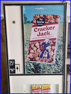 Vintage 1960's Original Cracker Jack Vending Coin Op Machine #3