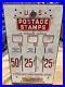 Vintage-1970s-3-Lever-Coin-Operated-US-Postage-Stamp-Vending-Machine-WITH-KEY-01-xd