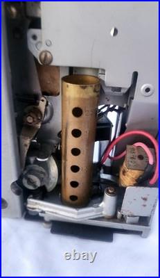 Vintage 50's Vending Machine Coin Acceptors Mechanism Dispenser Model 08-21-241 Vintage 50's Vending Machine Coin Acceptors Mechanism Dispenser Model 08-21-241