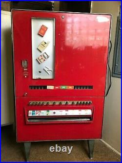 Vintage Antique Coin Operated Cigarette Machine