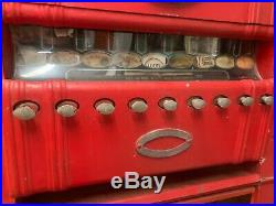 Vintage Antique Coin Operated Cigarette Machine