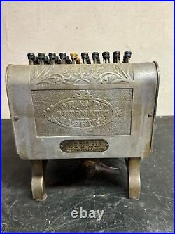 Vintage Brandt Automatic Cashier Machine Griffon Sides