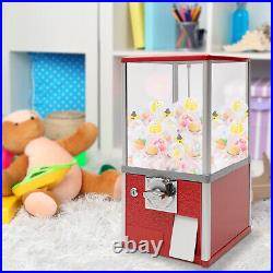Vintage Candy Vending Dispenser 1.7-1.9 Coin Bank Big Capsule Gumball Machine