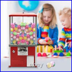 Vintage Candy Vending Dispenser 1.7-1.9 Coin Bank Big Capsule Gumball Machine