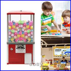 Vintage Candy Vending Dispenser 1.7-1.9 Coin Bank Big Capsule Gumball Machine