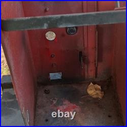 Vintage Cape Fear Art Alive Coin-Op Newspaper Vending Machine 30¢ with Stand