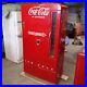 Vintage-Coca-Cola-Bottle-NO-COIN-Vendo-machine-1948-56-WORKS-E110-6CV-needs-chgd-01-cyvu