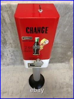 Vintage Coca Cola Coin Changer Machine Arcade Vending Soda Change Changer