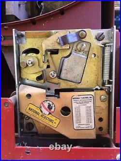 Vintage Coin Op Cigarette Vending Machine 1950s Dial A Smoke. Minesotta RARE