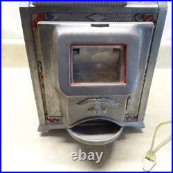 Vintage Coin Op Puritan Baby Bell Trade Simulator, 5 Cent Vending Machine, Works
