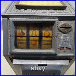 Vintage Coin Op Puritan Baby Bell Trade Simulator, 5 Cent Vending Machine, Works