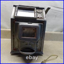 Vintage Coin Op Puritan Baby Bell Trade Simulator, 5 Cent Vending Machine, Works