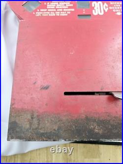 Vintage Dial A Smoke Rotary Coin Op Cigarette Vending Machine 26x18