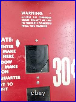 Vintage Dial A Smoke Rotary Coin Op Cigarette Vending Machine 26x18