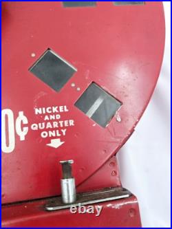 Vintage Dial A Smoke Rotary Coin Op Cigarette Vending Machine 26x18