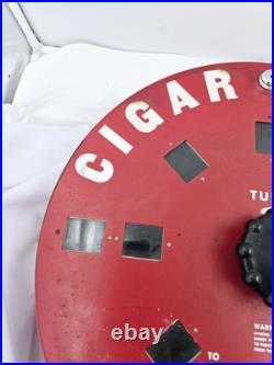 Vintage Dial A Smoke Rotary Coin Op Cigarette Vending Machine 26x18