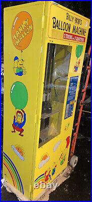Vintage Fanky Malloon Vending Machine Air Up Helium Balloon Coin-Op Arcade