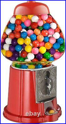 Vintage Gumball Machine with Stand Bubble Gum Glass Globe Candy Bank Nuts Coins