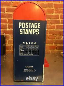 Vintage Hilsum Coin-op Vend-a-stamp Vs-5 Postage Vending