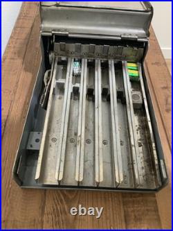 Vintage Mills Penny 1 Cent Gumball Gum Vending Coin Op Operated Machine